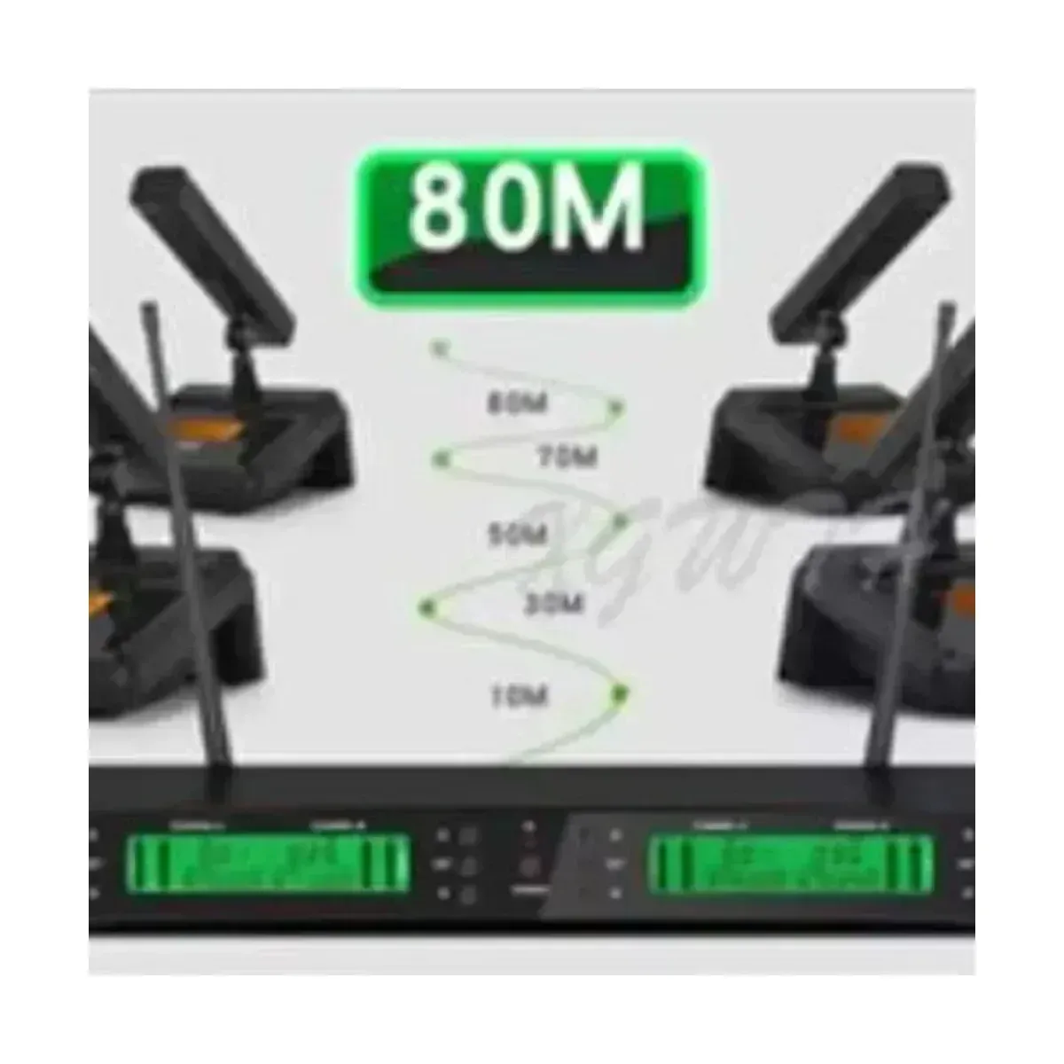 Wireless Gooseneck UHF Conference Microphone System