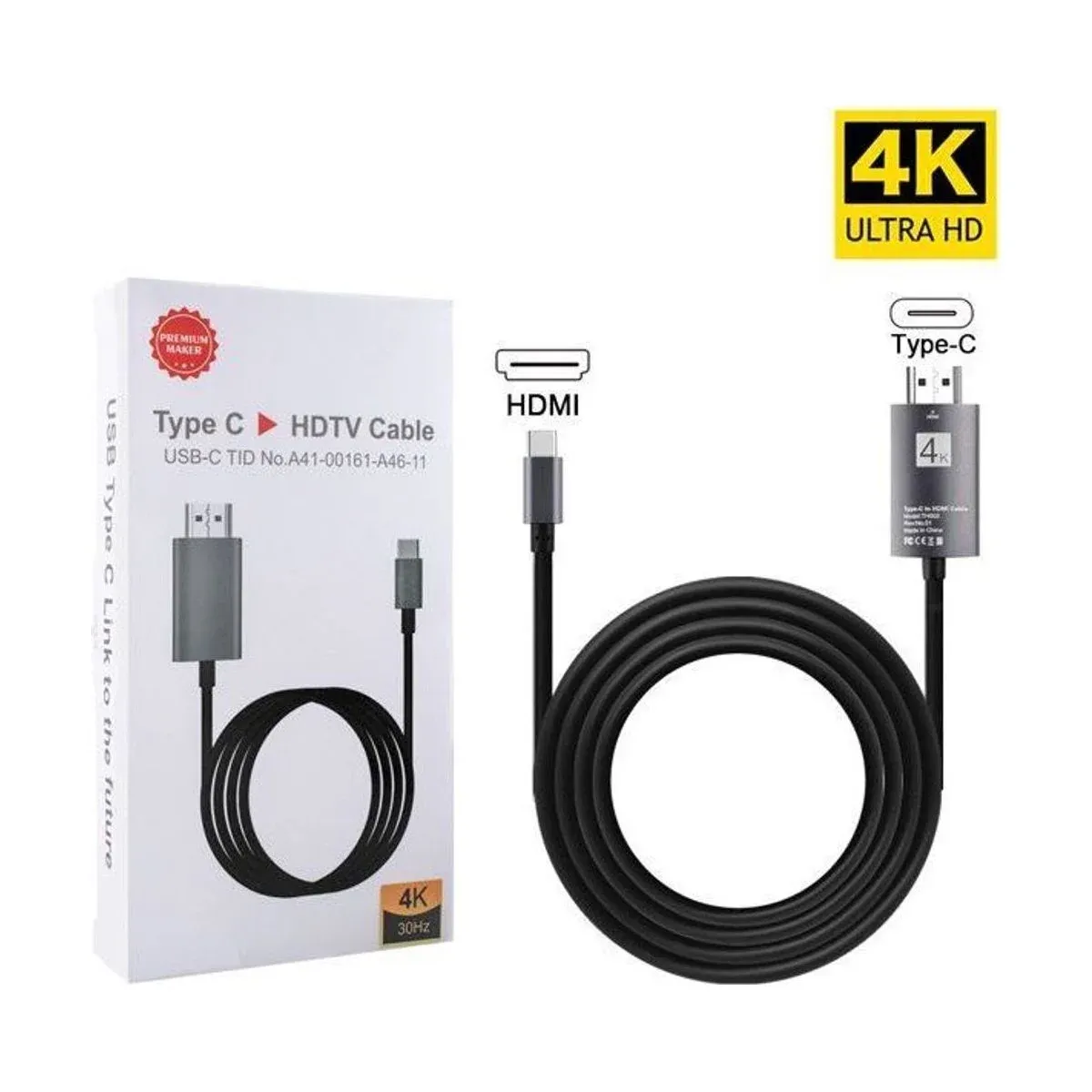 USB-C to HDMI Cable Adapter