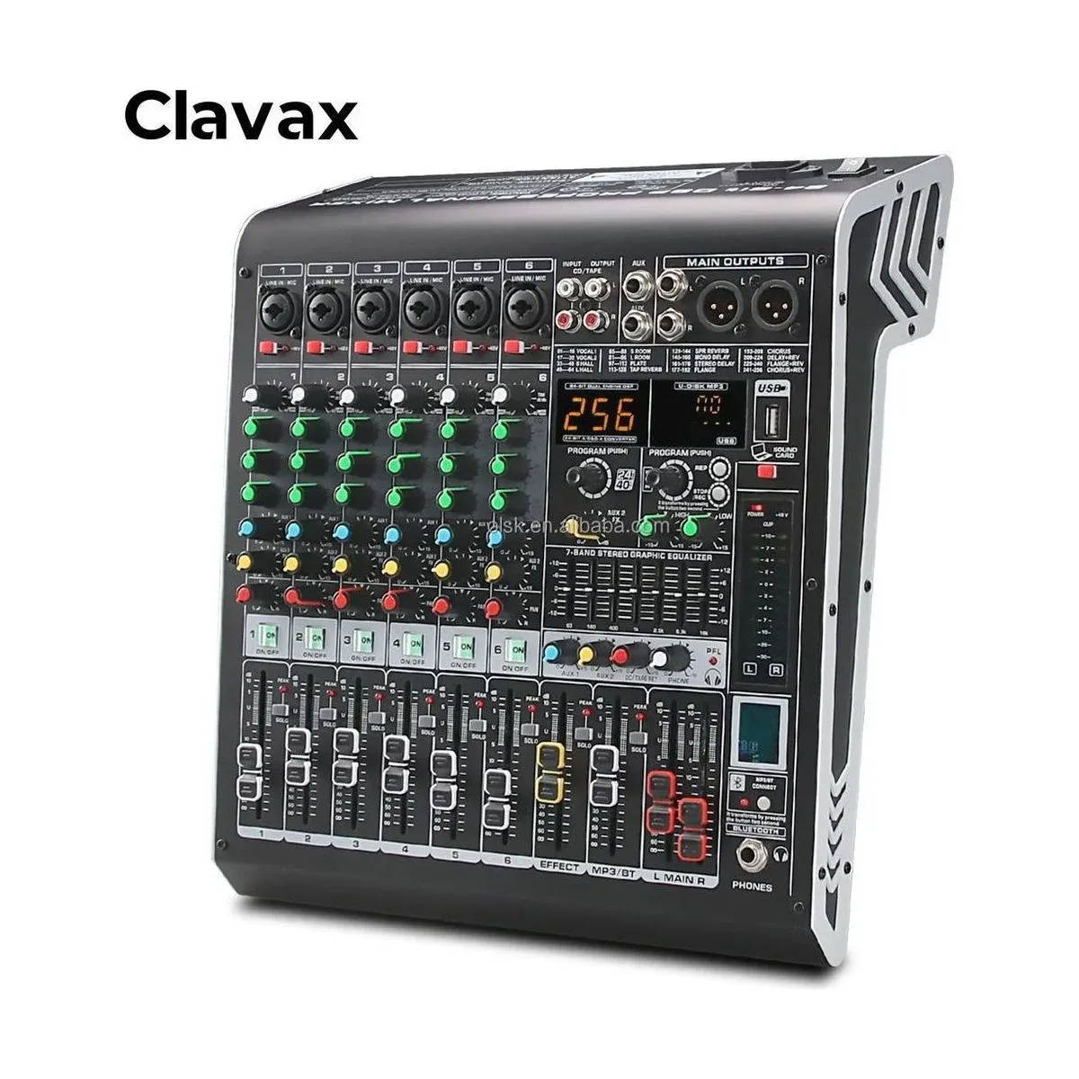 Clavax CLMC-RX6 DJ Mixer