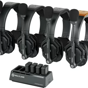 Hollyland Solidcom SE 4S 1100ft Full-Duplex Wireless Intercom Headset System